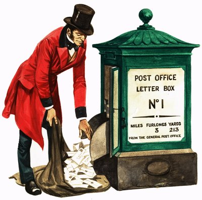 Il était une fois... communication il y a cent ans. Un facteur victorien et une boîte aux lettres - Peter Jackson