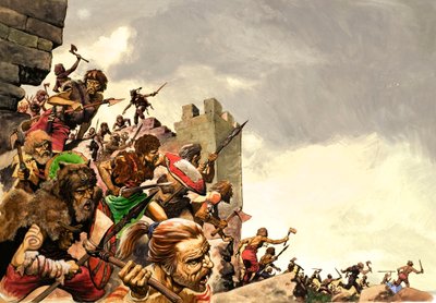 Les guerriers Pictes envahissent la Grande-Bretagne - Peter Jackson