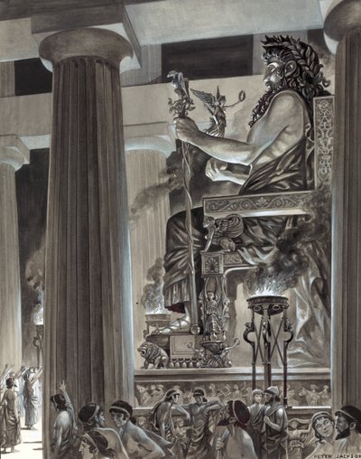 Statue de Zeus à Olympie - Peter Jackson