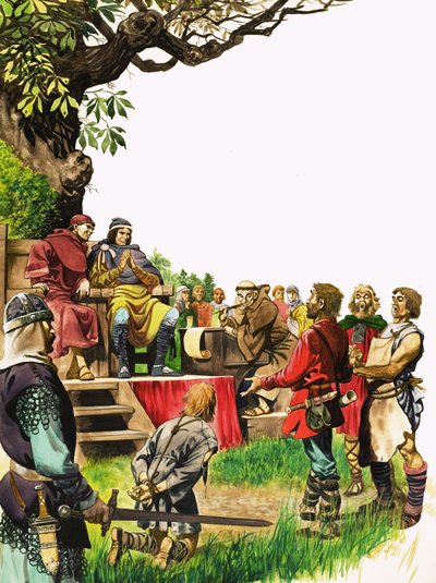 La merveilleuse histoire de la Grande-Bretagne : Lois des Anglo-Saxons - Peter Jackson