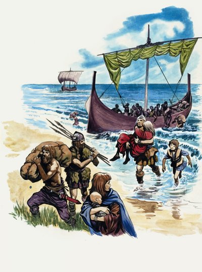 La Merveilleuse Histoire de la Grande-Bretagne : Les Saxons s