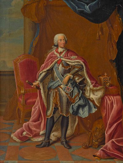 Portrait de Charles VII, empereur romain germanique 1697-1745, 1743 - Peter Jacob Horemans