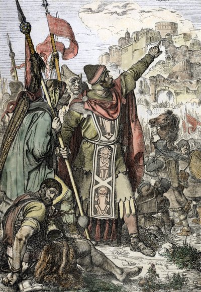 Invasion barbare : « Le roi des Huns Attila (406-453) appréhendé pour assiéger la ville d