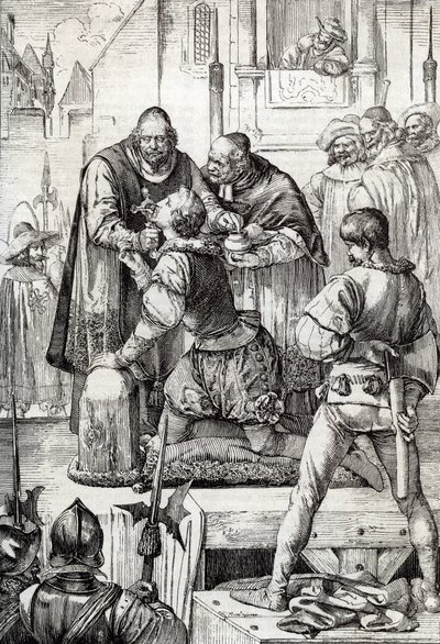 Guerre de Quatre-vingts Ans (ou révolte des Pays-Bas) (1568-1648) : la décapitation de Lamoral, comte d
