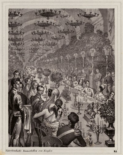 Alexandre Nikolaïevitch, Tsarévitch de Russie, à Vienne - Peter Johann Nepomuk Geiger