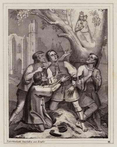 Apparition de la Vierge, Hietzing, Vienne - Peter Johann Nepomuk Geiger