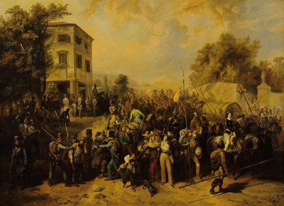 Le départ des Romains de Vicence - Peter Johann Nepomuk Geiger
