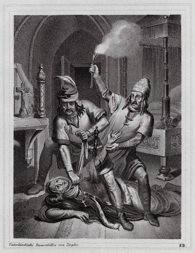 Meurtre de Ludmila de Bohême, 921 - Peter Johann Nepomuk Geiger