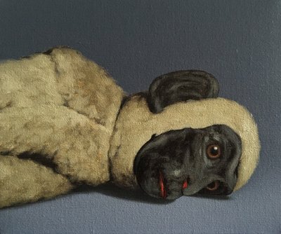 Nature morte avec singe - Peter Jones