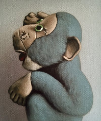 Singe bleu doux, 2006 - Peter Jones