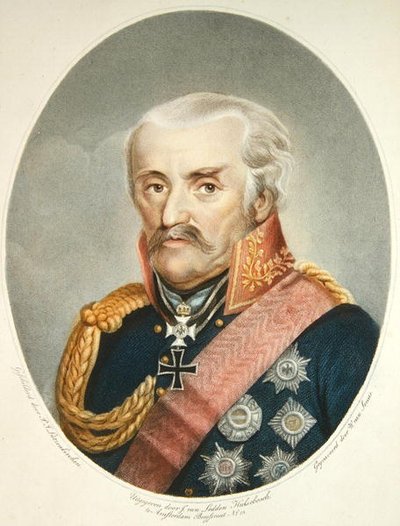 Maréchal Prince Von Blucher - Peter Joseph (after) Lutzenkirchen