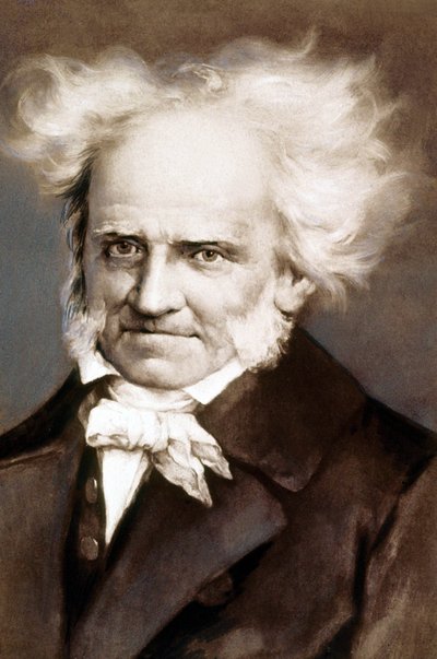Le philosophe allemand Arthur Schopenhauer (1788-1860) photo d