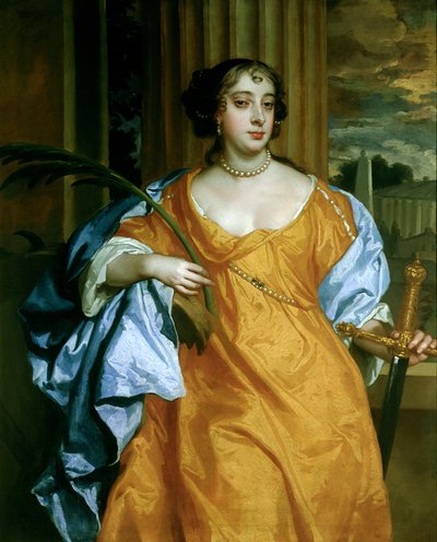Barbara Villiers, duchesse de Cleveland en Sainte Catherine d