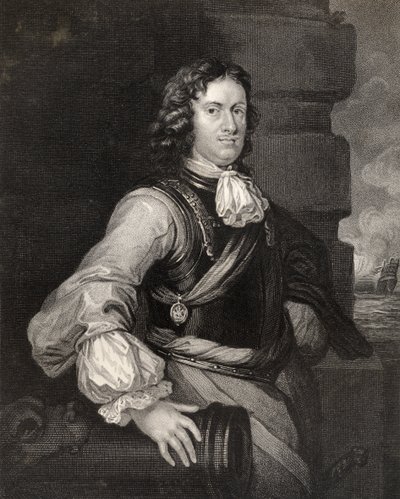 Edward Montagu, gravé par H.T. Ryall, de 