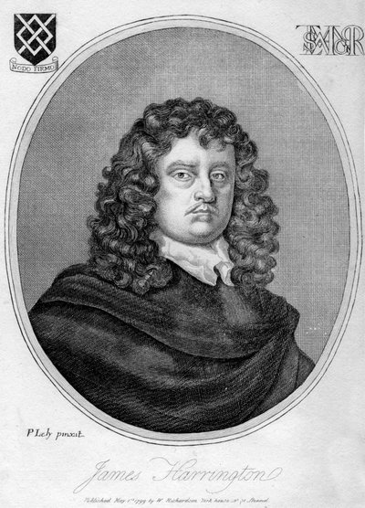 James Harrington, théoricien politique anglais - Peter Lely