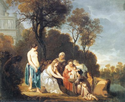 Moïse sauvé du fleuve - Peter Lely