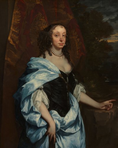 Portrait de Mme Leneve, vers 1657 - Peter Lely