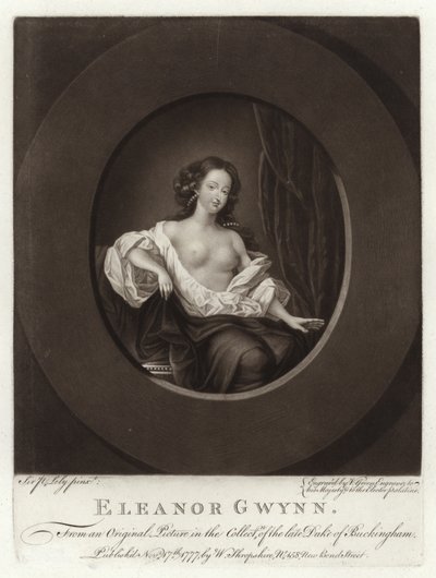 Portrait de Nell Gwyn - Peter Lely