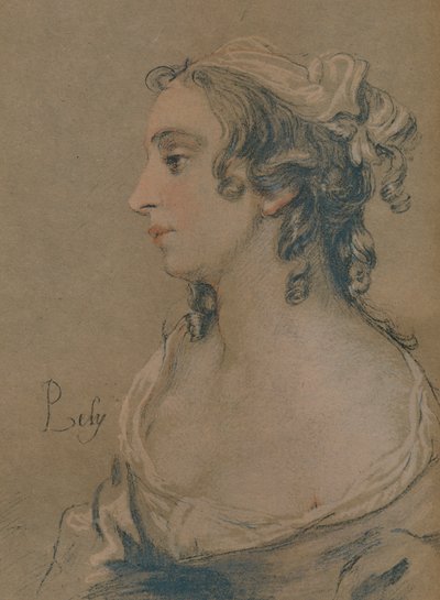 Étude en pastel, 17e siècle - Peter Lely