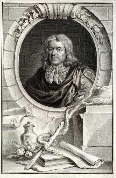 Thomas Sydenham, gravé par Jacobus Houbraken (1698-1780) publié à Amsterdam, 1746 - Peter Lely