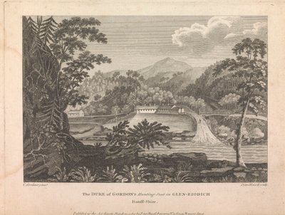 Le pavillon de chasse du duc de Gordon à Glen-Eiodich Banff-Shire (publié par Peter Mazell); page 12 (Volume Deux) - Peter Mazell