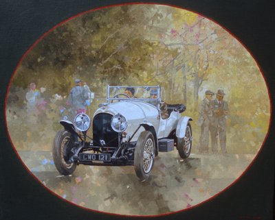 Bentley 3 litres à Kelmarsh - Peter Miller