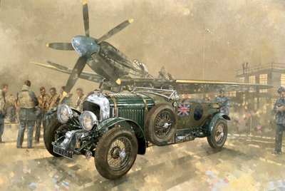 Bentley et Spitfire - Peter Miller