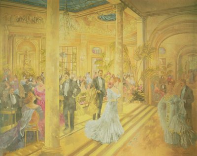 Palm Court - Hiver au Ritz - Peter Miller