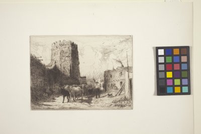 Église de San Miguel et la maison Pueblo à Santa Fe - Peter Moran