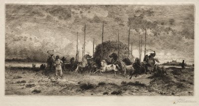Récolte à San Juan, Nouveau Mexique - Peter Moran