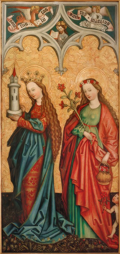 Les saintes Barbara et Dorothée - Peter Murer