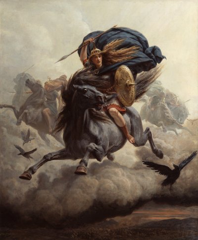 La Walkyrie - Peter Nicolai Arbo