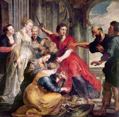 Achille découvert par Ulysse, vers 1617 - Peter P. & Dyck, Anthony Van Rubens