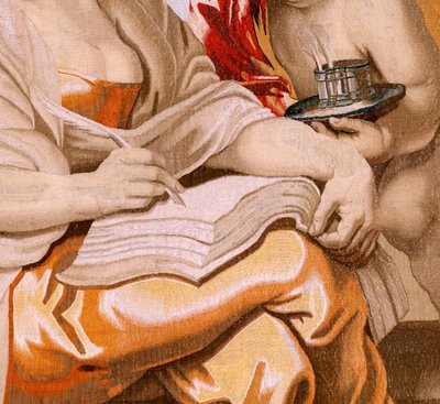 La Sagesse inspirée par le Saint-Esprit (dix-neuvième tapisserie de la série) - Peter Paul (after) Rubens