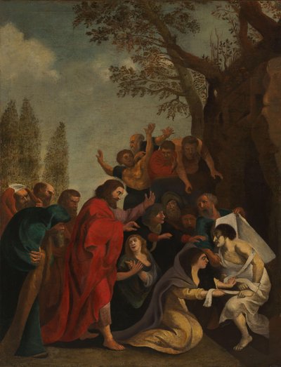 La résurrection de Lazare - Peter Paul Rubens (after)