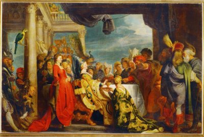 Alboin et Rosamonde - Peter Paul Rubens