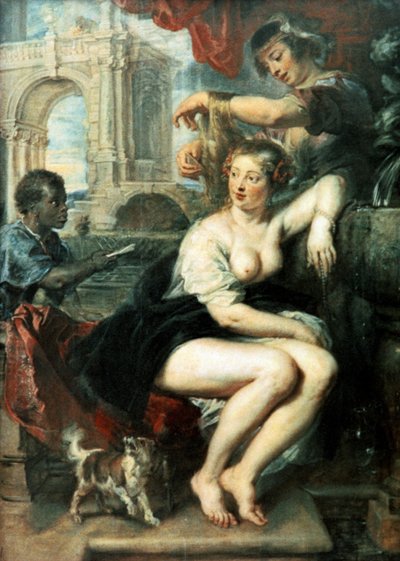 Bethsabée à la fontaine, c.1635 - Peter Paul Rubens