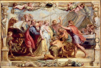 Briséis rendue à Achille, 1630-1631 - Peter Paul Rubens