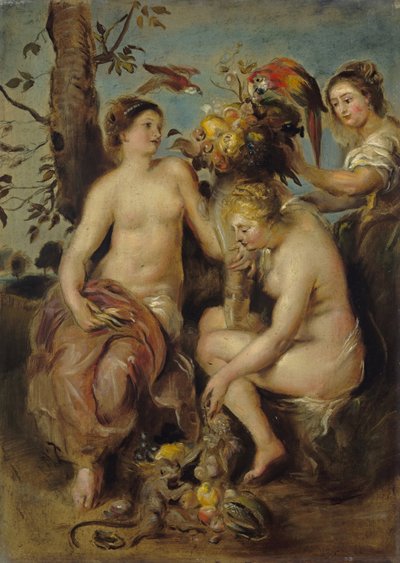 Cérès et les nymphes, copie d
