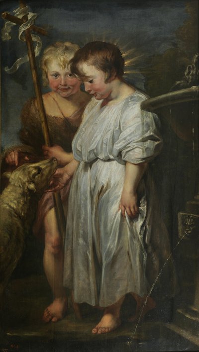 Christ et Jean-Baptiste enfants - Peter Paul Rubens