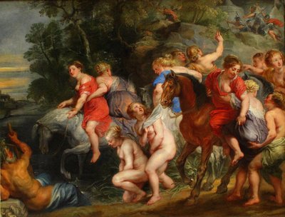 Cloelia traversant le Tibre - Peter Paul Rubens