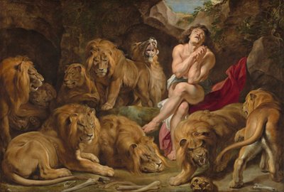 Daniel dans la fosse aux lions, vers 1614-1616 - Peter Paul Rubens