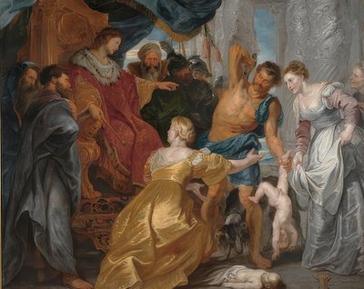 Le Jugement du roi Salomon - Peter Paul Rubens