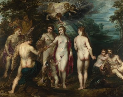 Le Jugement de Paris. Vers 1597-99 - Peter Paul Rubens