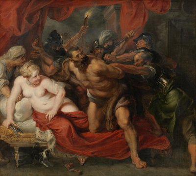 La capture de Samson - Peter Paul Rubens