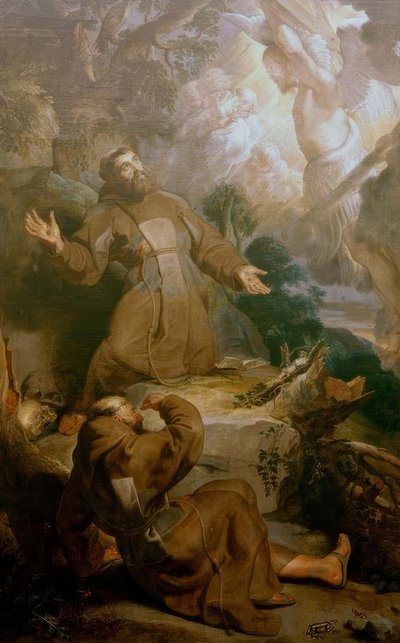 La Stigmatisation de Saint François - Peter Paul Rubens