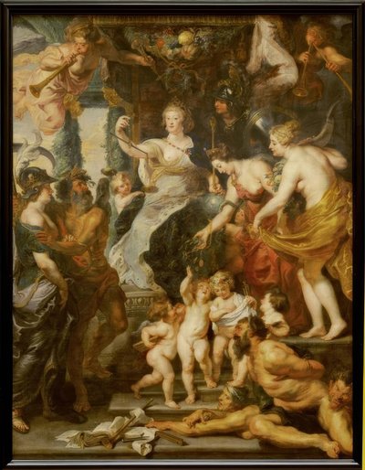 Le gouvernement heureux de Marie de Médicis - Peter Paul Rubens