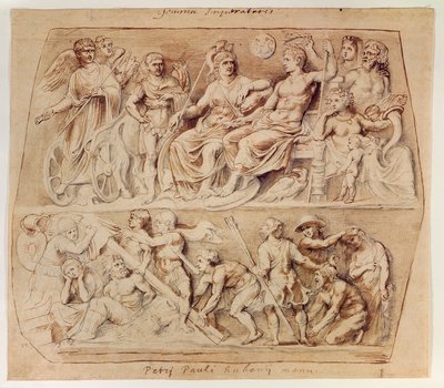 Dessin de la Gemma Augustea - Peter Paul Rubens