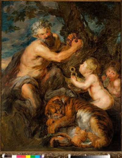 Éducation de Bacchus, c.1630-40 - Peter Paul Rubens