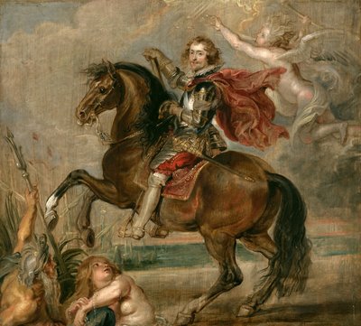 Portrait équestre du duc de Buckingham - Peter Paul Rubens